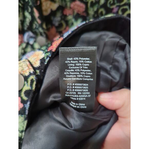 Little Moon Aritzia Floral Tapestry Jacket - Picture 5 of 6